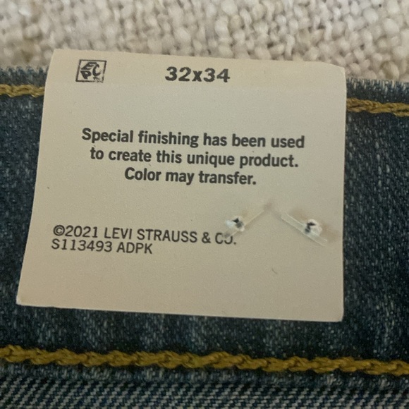 Levi Strauss Signature Straight Jeans 32 x 34 - Picture 10 of 12